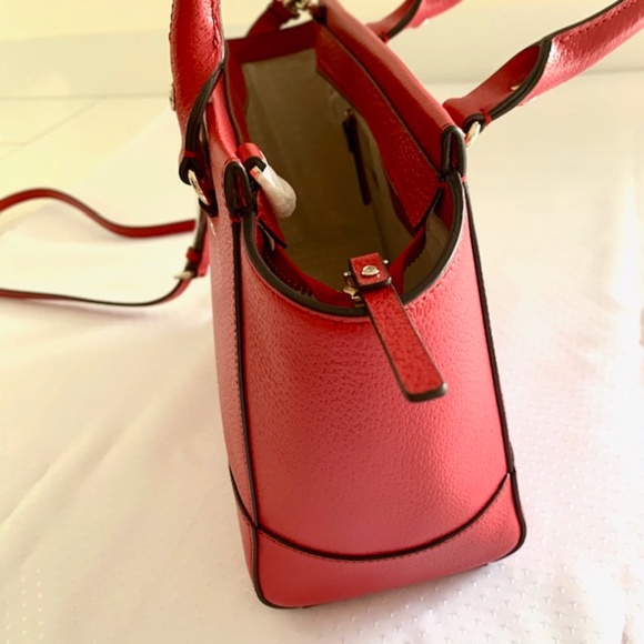 KATE SPADE WELLESLEY SMALL CAMRYN LEATHER SATCHEL - Picture 10 of 12